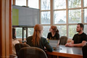 McMillen Conference Room in Skinner Music Library