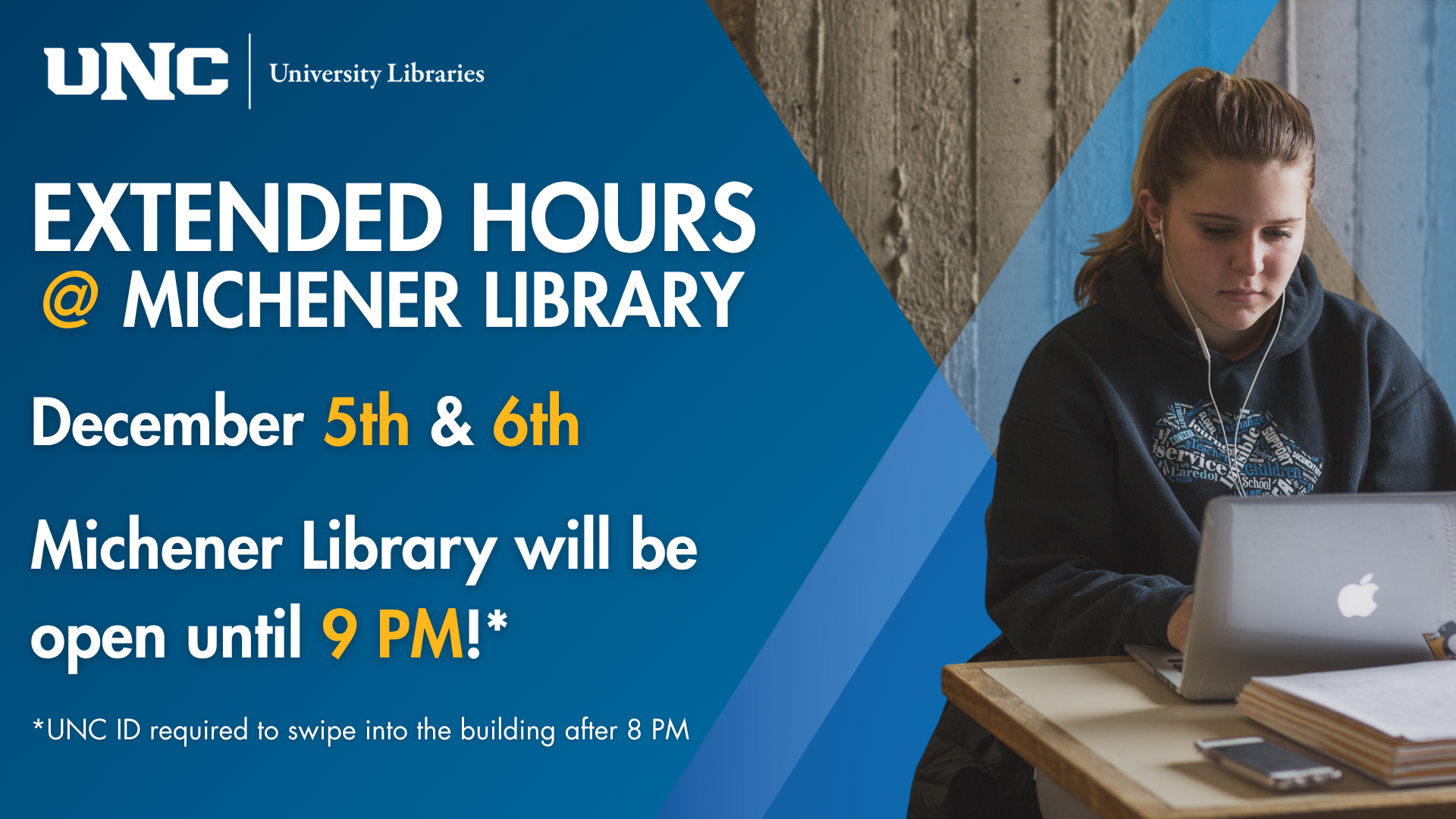 Extended Hours Michener Library Fall 2025 Extended Hours Michener Library Fall 2025