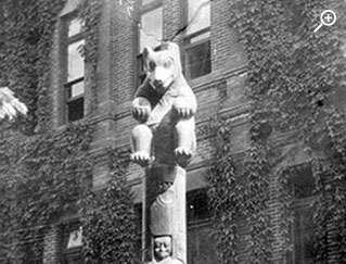 View of Totem Teddy