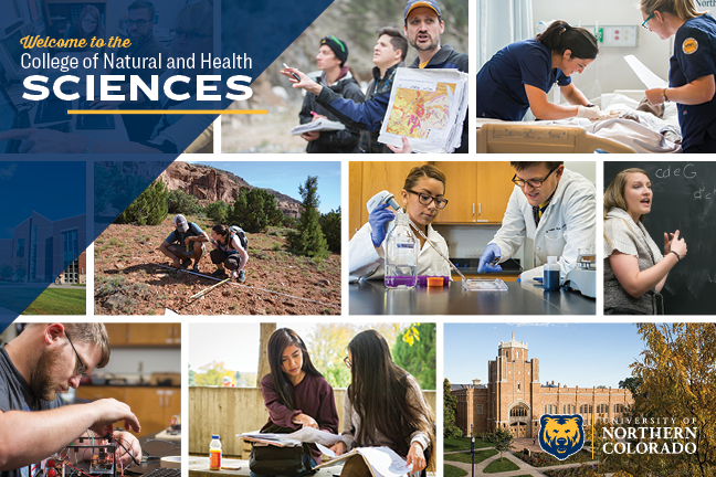 College of Natural and Health Sciences Brochure Cover