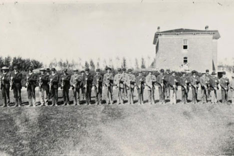Old photos of Cadets at CSU