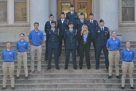 Silver Wings Member Group Photo on Steps