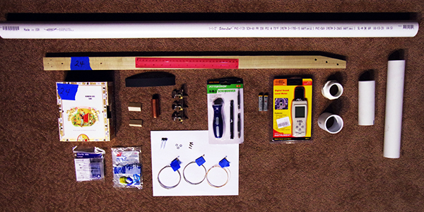 Some materials that were added to the kits