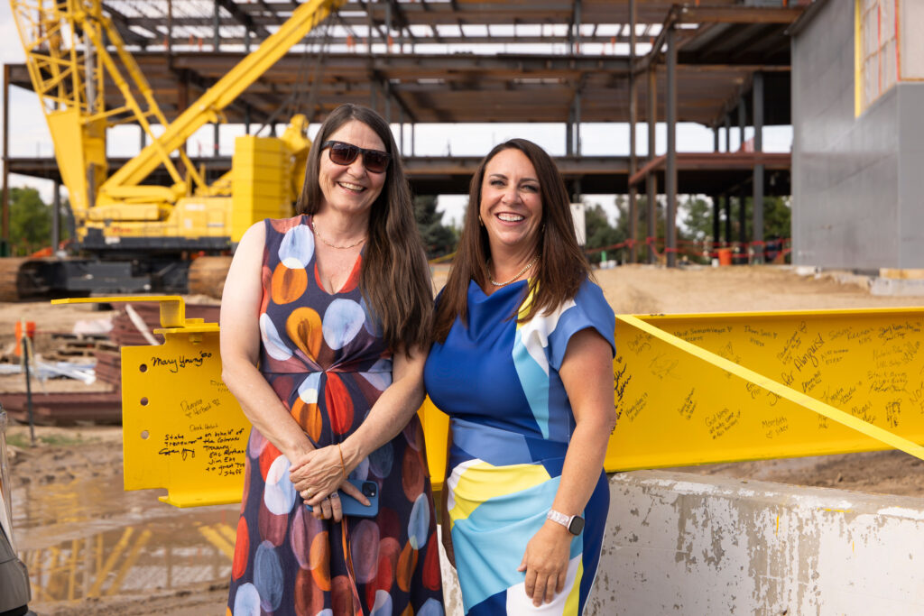 UNC College of Osteopathic Medicine Beam Raising Ceremony