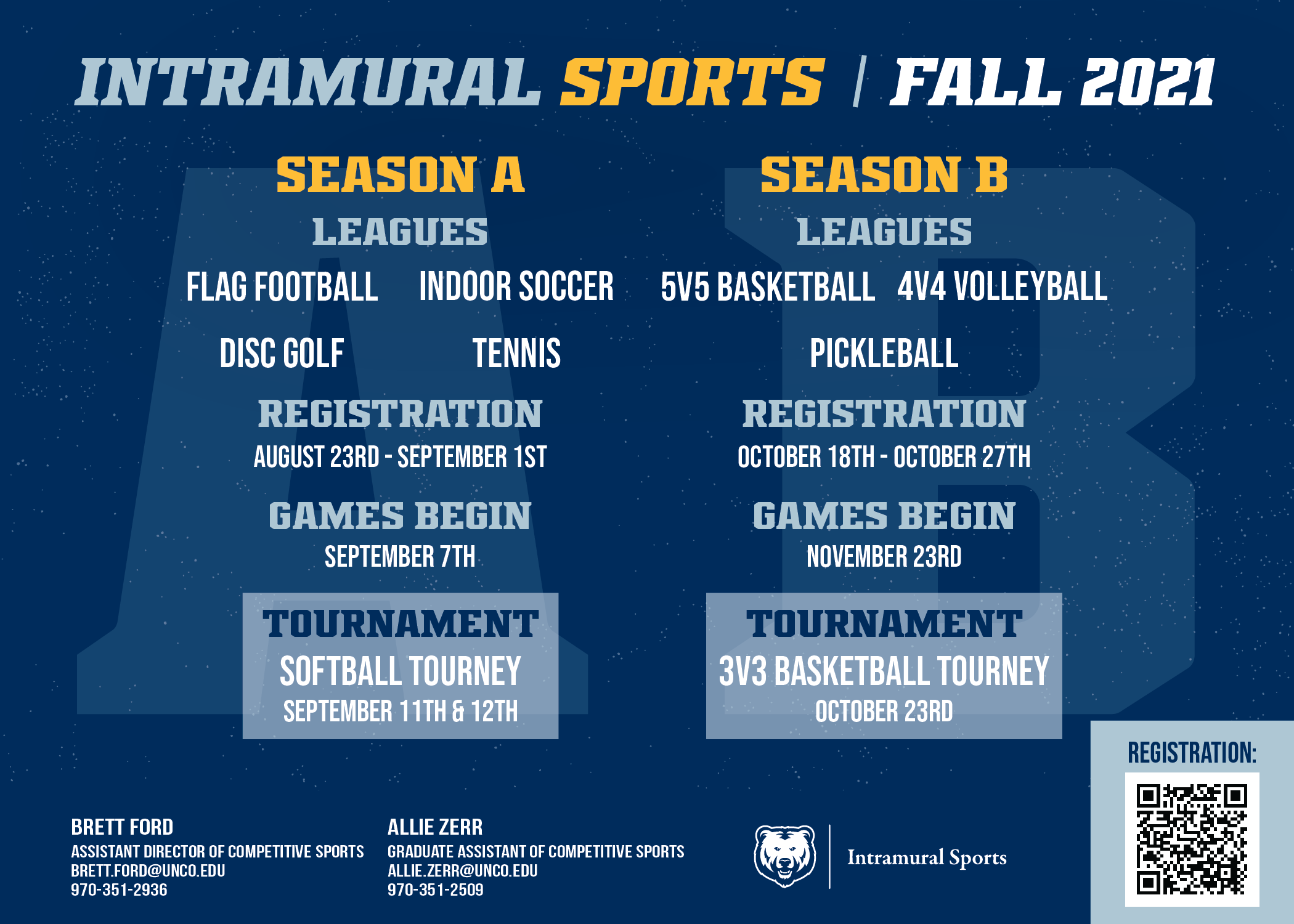 Intramural Sports at UNC