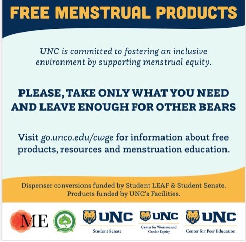 Free Menstrual Products 