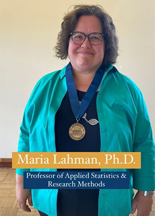 Faculty member Maria Lahman