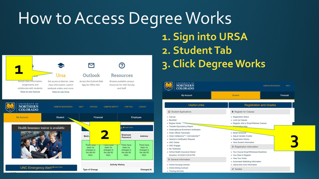 how to access degree works