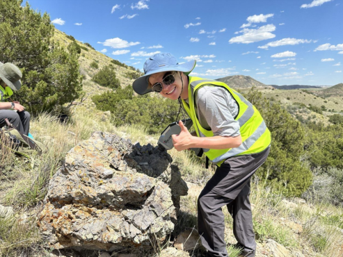 Aiden Branham xrf fieldwork