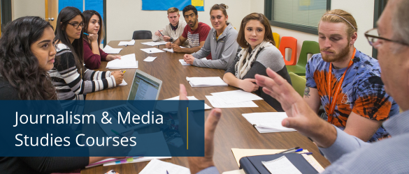 journalism and media studies courses