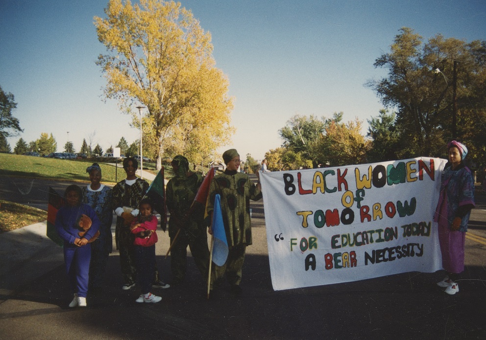 Photo from Archives of student group Black Women of Tomorrow