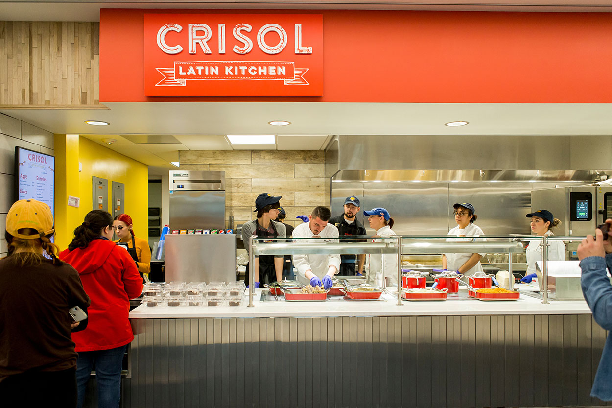 Crisol latin kitchen at UNC.