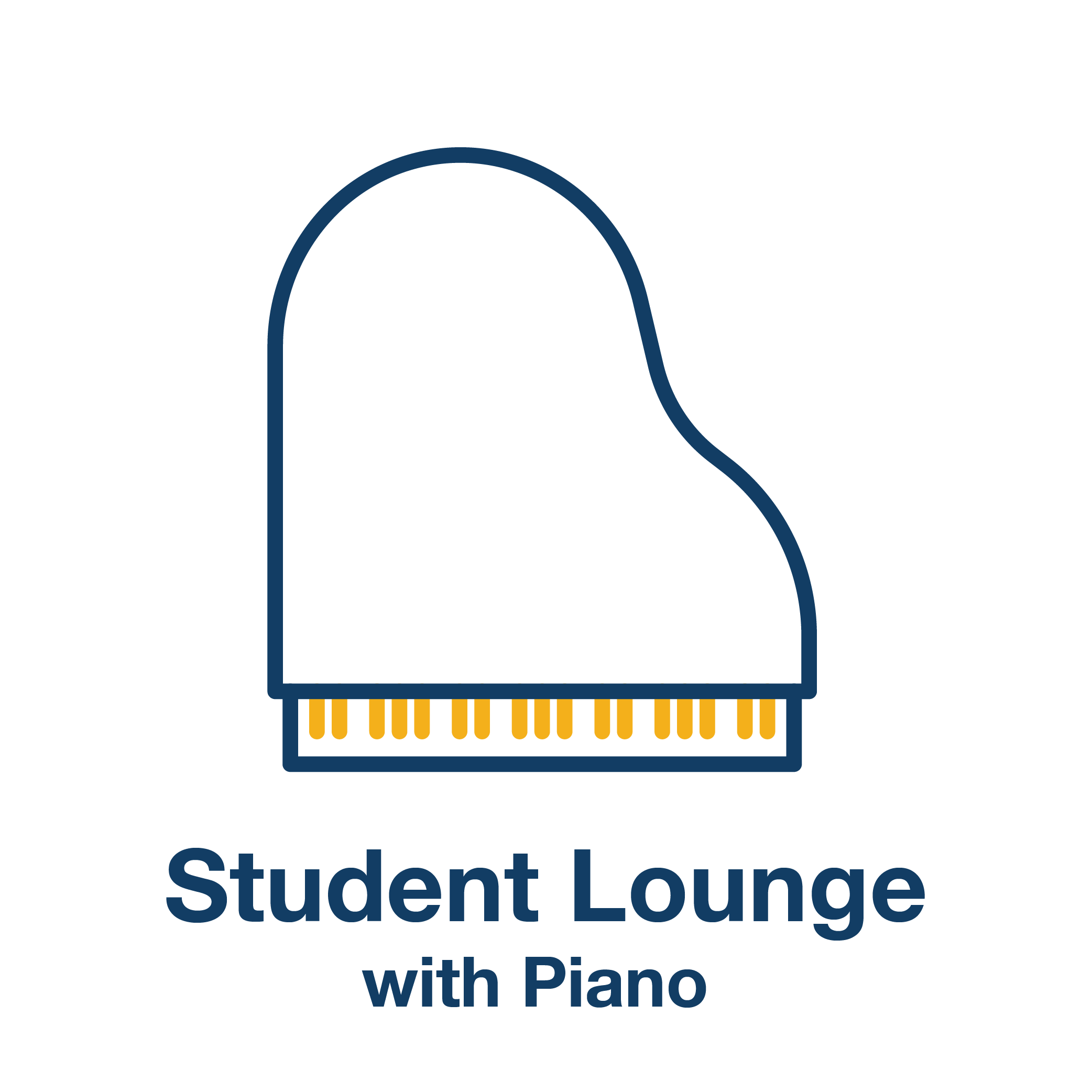Student Lounge with Piano