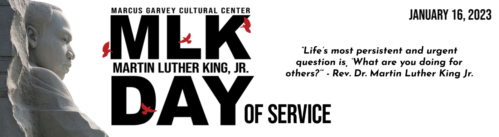 Marcus Garvey Cultural Center MLK Day of Service