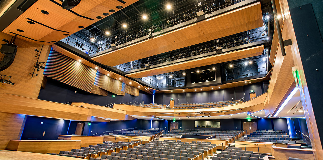 Interior of Performance Hall