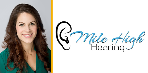 Marin Adkisson and Mile High Hearing logo