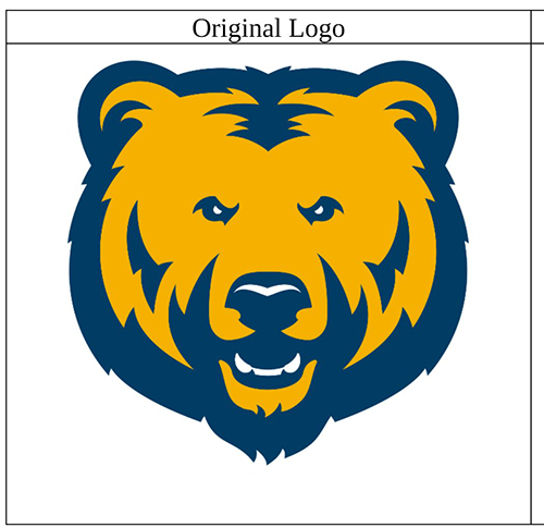 Original UNC Bear logo to recreate