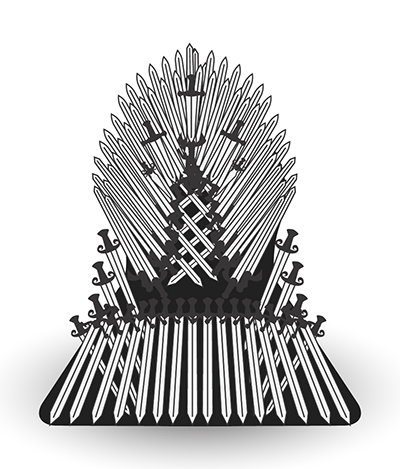 Game of Thrones sword throne
