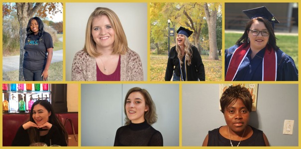 Faces of the 2020 graduating students who shared their stories