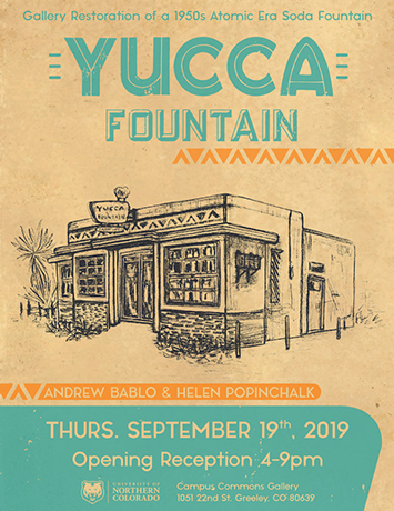 Yucca Fountain event flier