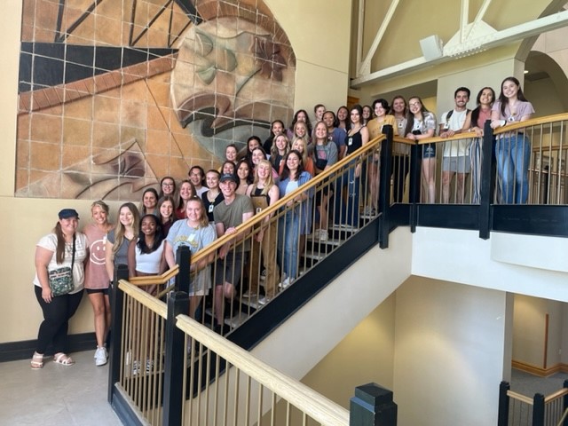 Fall 2022 cohort of nursing students 