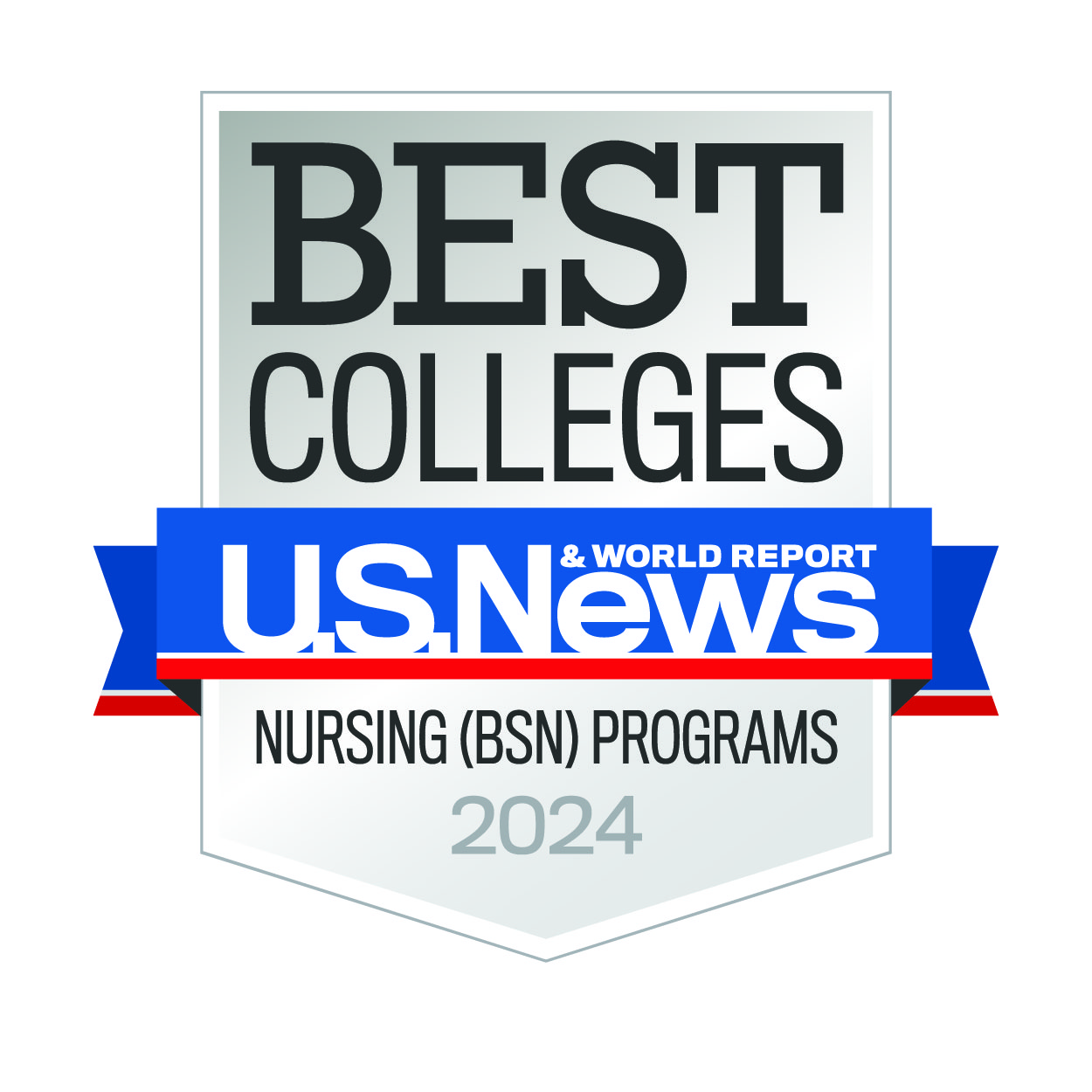 nursing best college badge