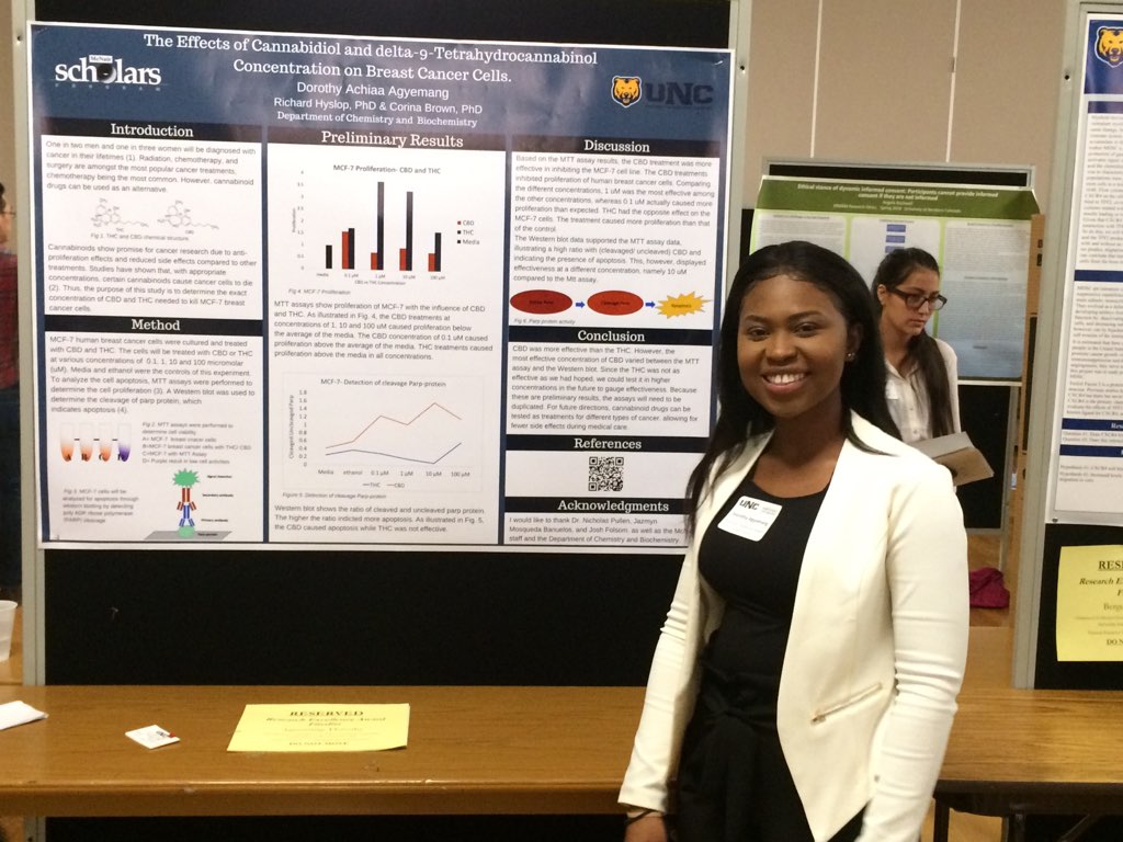 Student in Poster Presentation