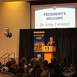 Andy speaking at Destination UNC