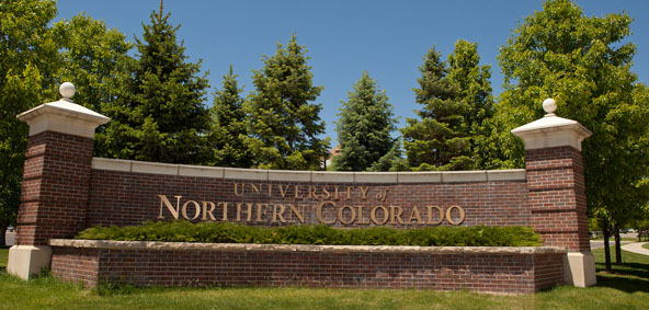 University of Northern Colorado Front Gate