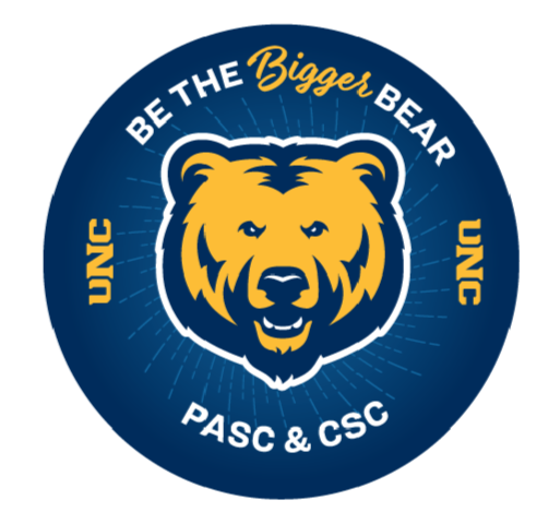 navy sticker bear logo 