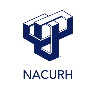 NACURH logo (navy blue links)