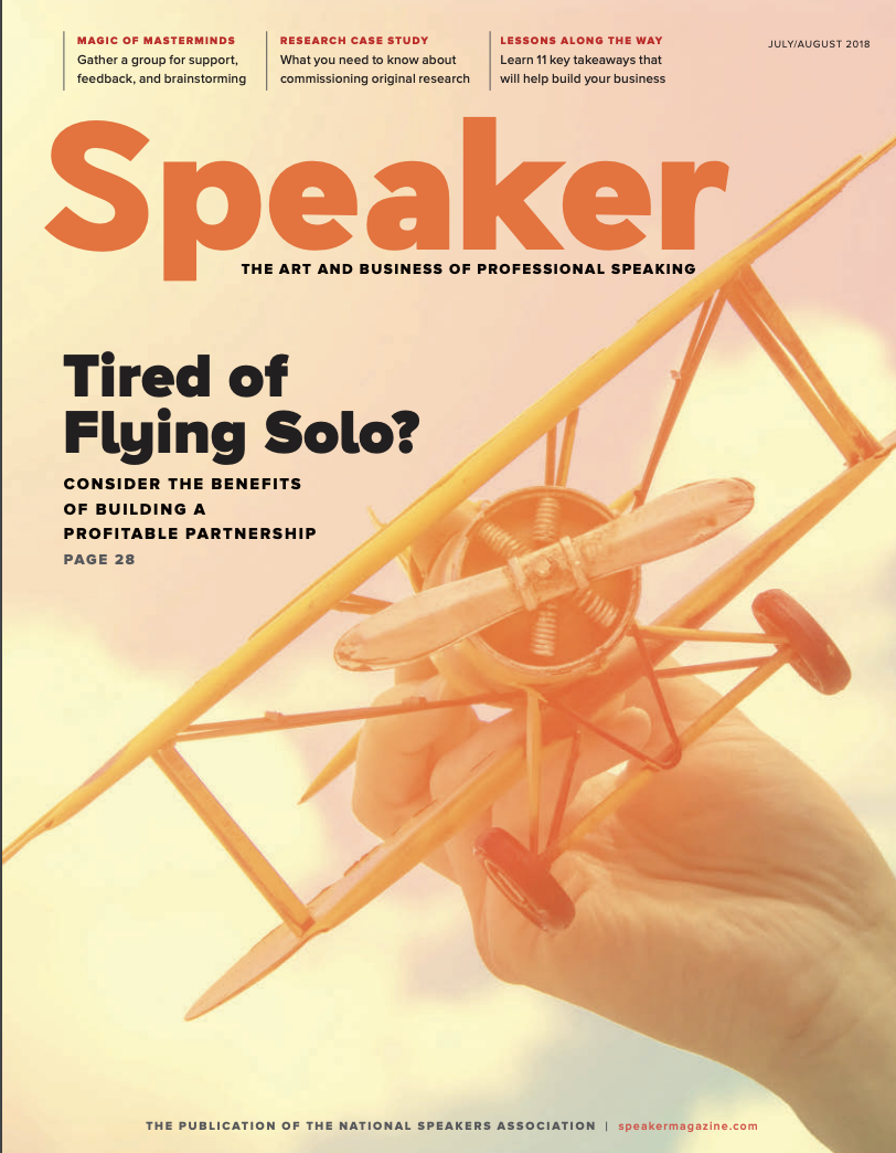 Speaker Magazine, Original Research cover