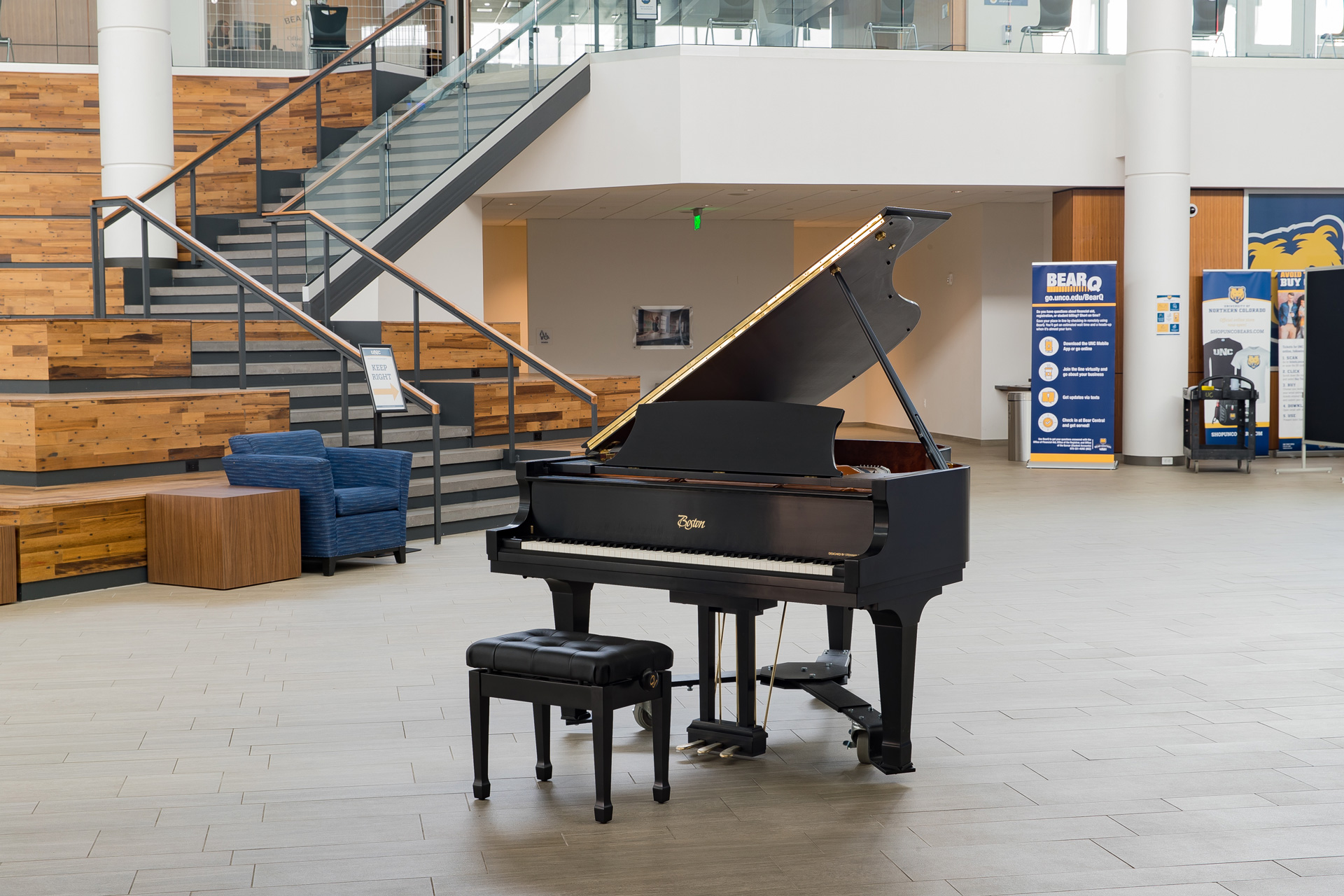 Piano in Campus Commons