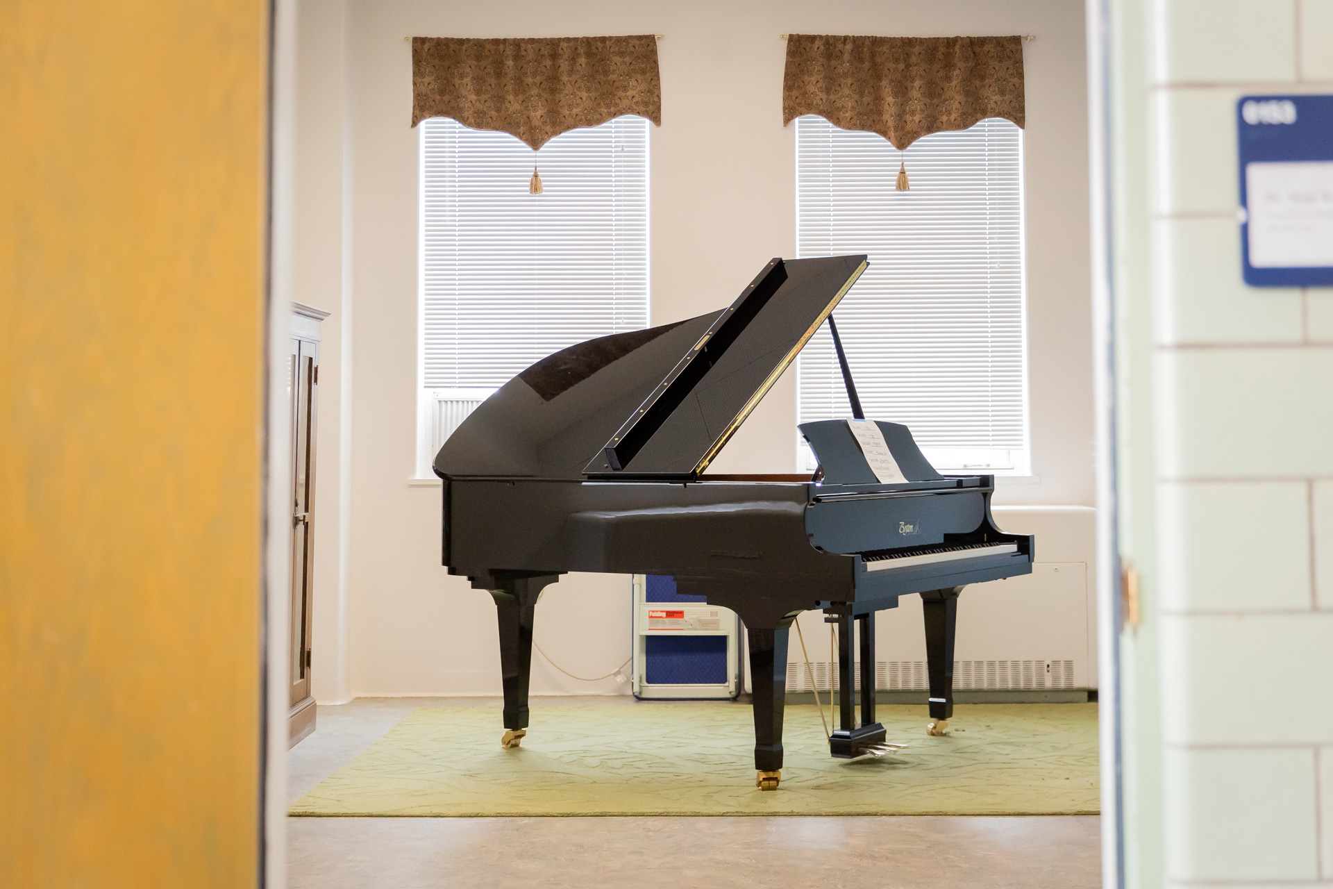Steinway Piano in Office Setting