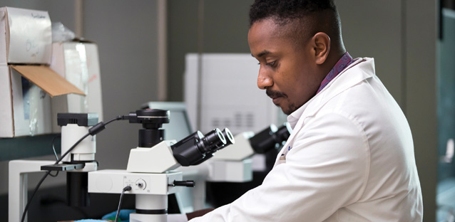 ShaQ Rushanika   working on research focused on immunology